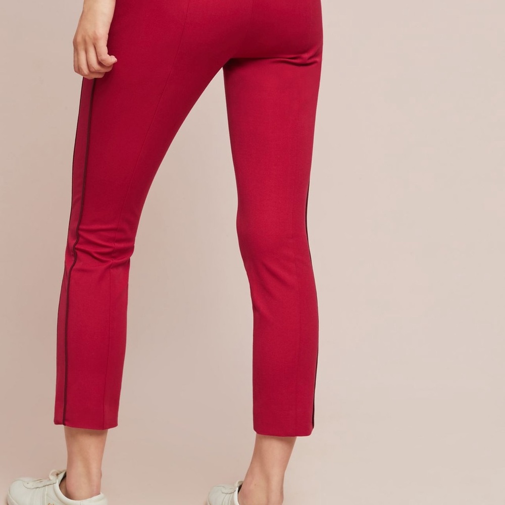 Casual red pants